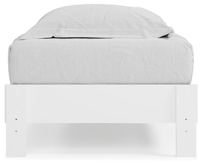 Piperton Twin Platform Bed with Dresser