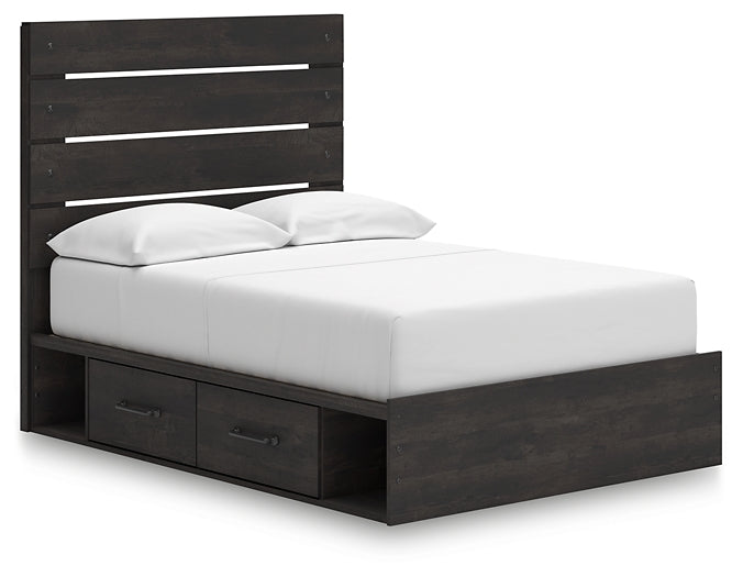 Hollivern Full Panel Storage Bed