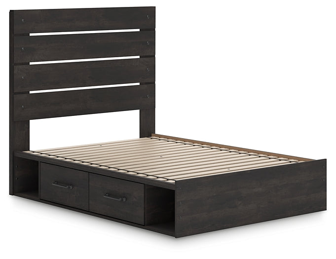 Hollivern Full Panel Storage Bed