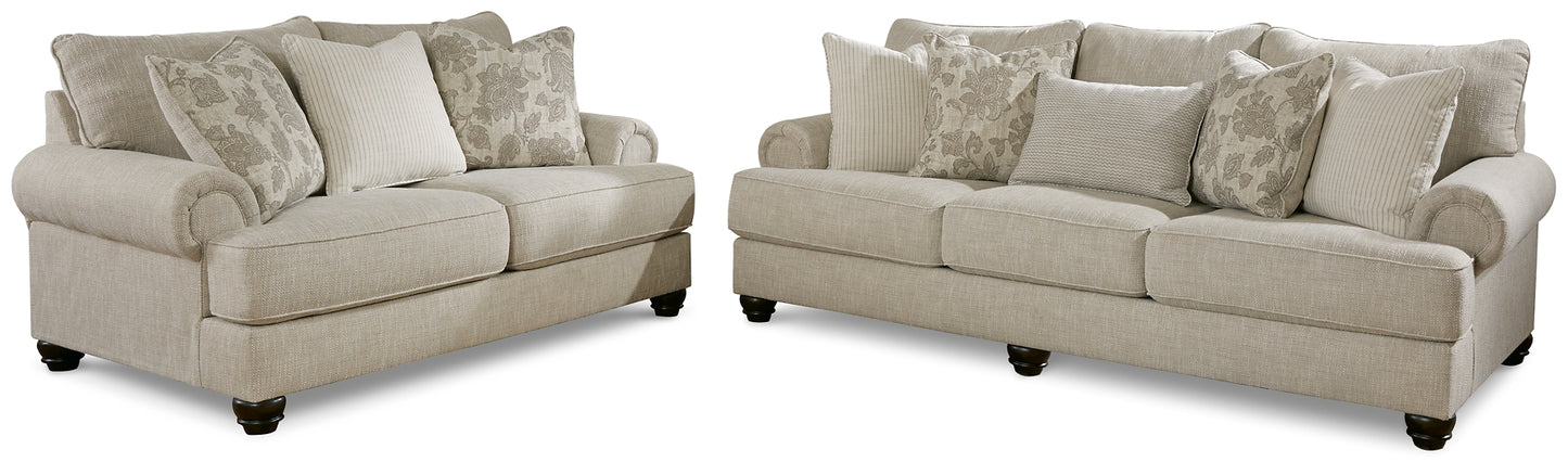 Asanti Sofa and Loveseat