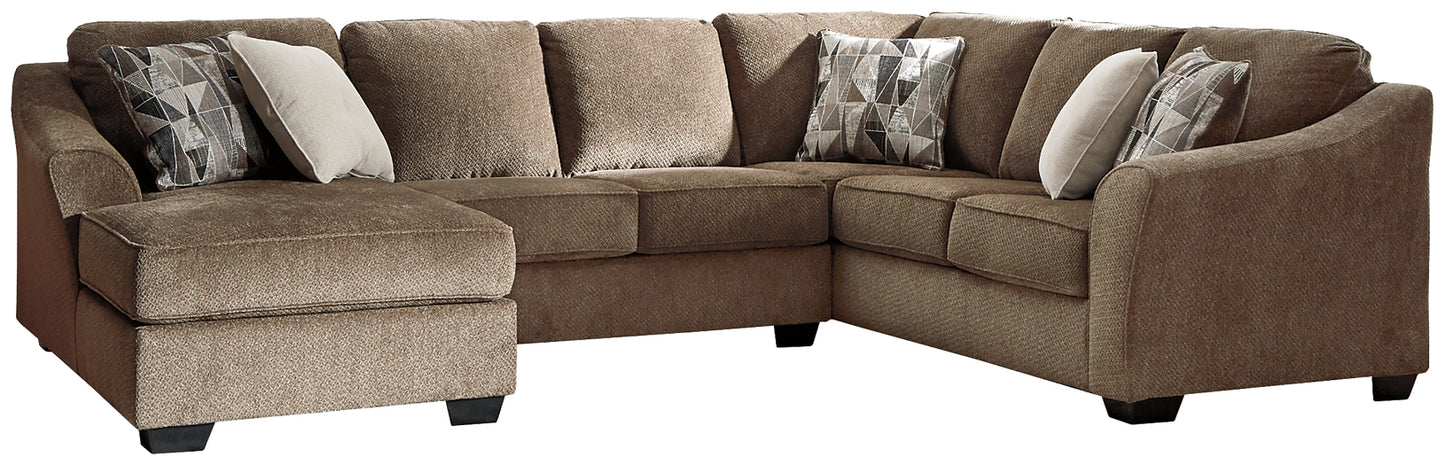 Graftin 3-Piece Sectional with Ottoman